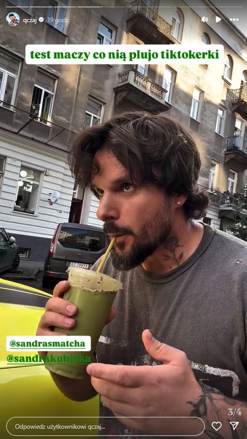 Qczaj relacjonuje wizytę w matcharni Sandry Kubickiej