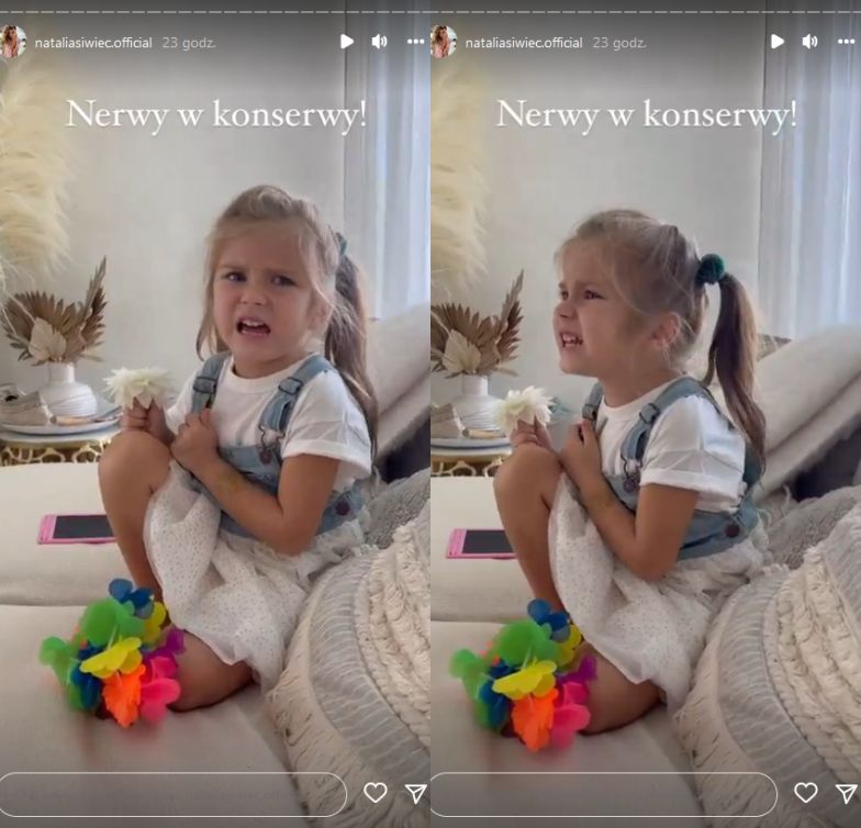 Natalia Siwiec znów nagrywa córkę