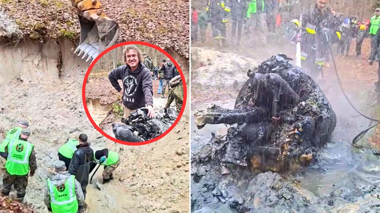 Sensacyjne odkrycie w lesie. Znaleziono szczątki tajnej broni Hitlera