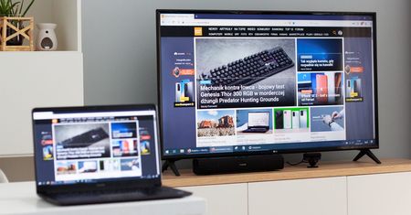 Przesyłamy obraz bezprzewodowo z laptopa na TV