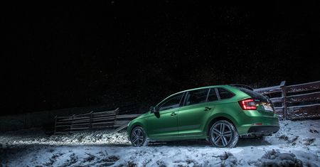Škoda Rapid Spaceback 1,4 TSI DSG Style Plus - władca przestrzeni - test cz.1