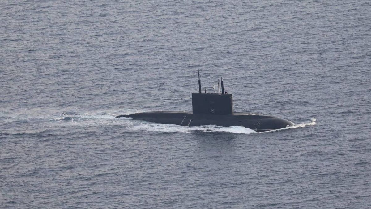 B-261 Noworosyjsk na Morzu Śródziemnym