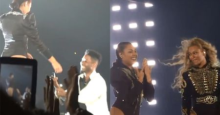 Podczas koncertu Beyonce mężczyzna oświadczył się jej tancerce!