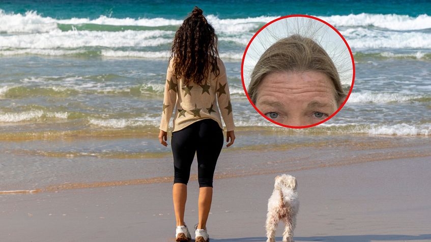 Wrzuciła zdjęcie ze spaceru z psem. "Masz szczęście, że żyjesz"