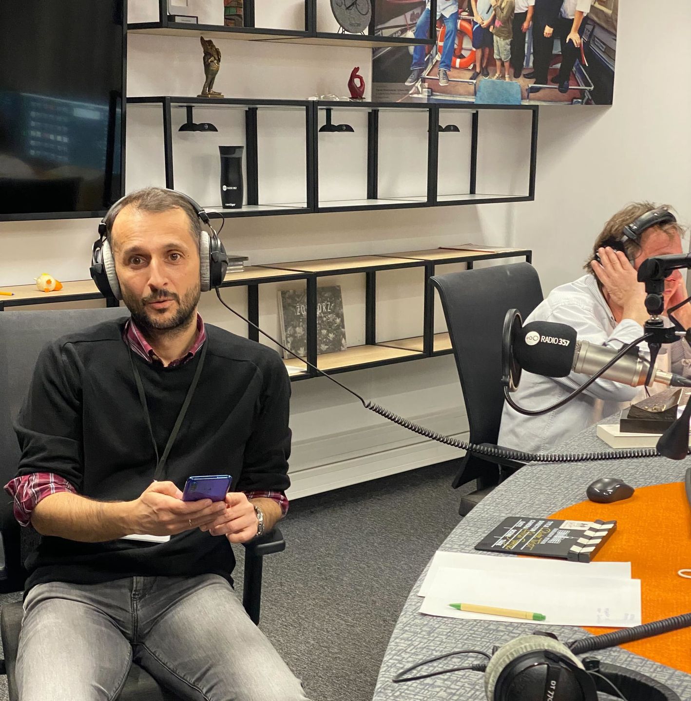 Marcin Łukawski z Radia 357 (fot. Facebook Radia 357)
