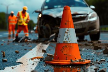 Wronki: Wypadek na trasie Wronki-Chojno. Dwie osoby trafiły do szpitala