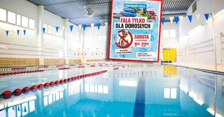 "Dzień bez dzieci" w aquaparku. Jest skarga