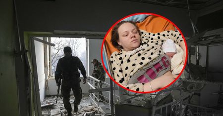 Ciężarna z Mariupola urodziła. Dziecko przyszło na świat tuż po bombardowaniu