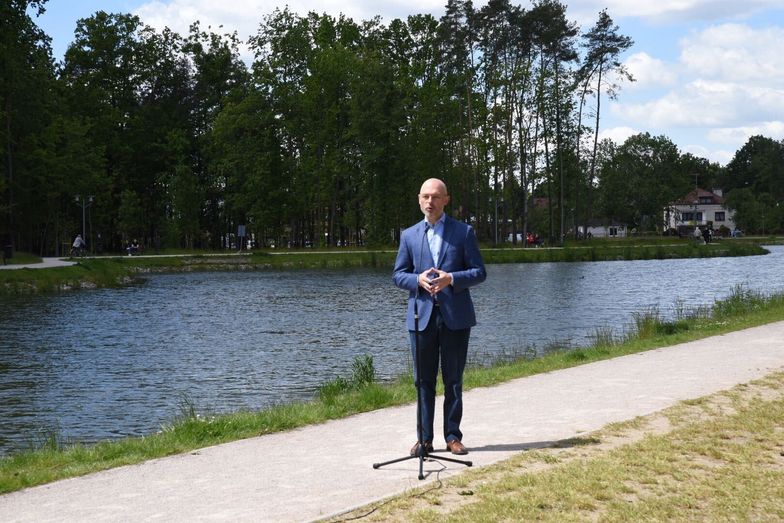 Minister Michał Kurtyka zapowiada start programu "Moja Woda".