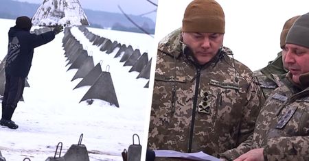 Ukraina wzmacnia obronę. "Zęby smoka" na granicy z Białorusią