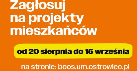 Ruszyło głosowanie w Budżecie Obywatelskim Ostrowca. Do wyboru aż 39 projektów
