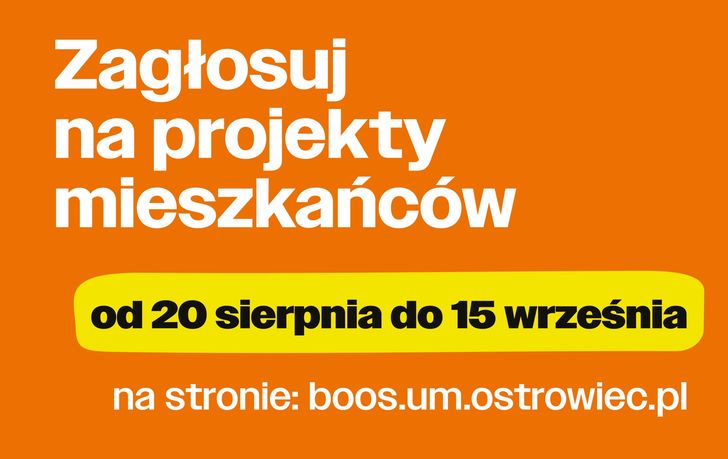 Ruszyło głosowanie w Budżecie Obywatelskim Ostrowca. Do wyboru aż 39 projektów