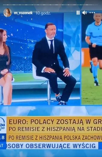 Małgorzata Rozenek zwróciła uwagę na skarpetki męża