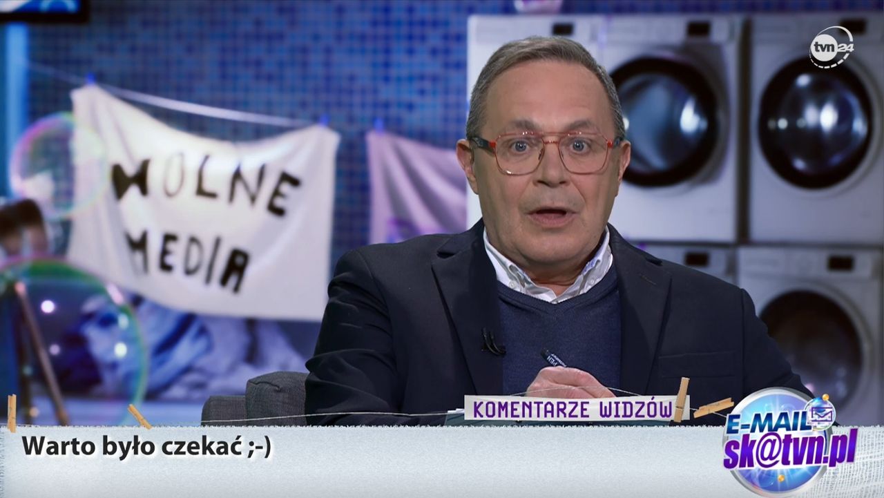 Tomasz Sianecki zaliczył wpadkę w "Szkle kontaktowym"