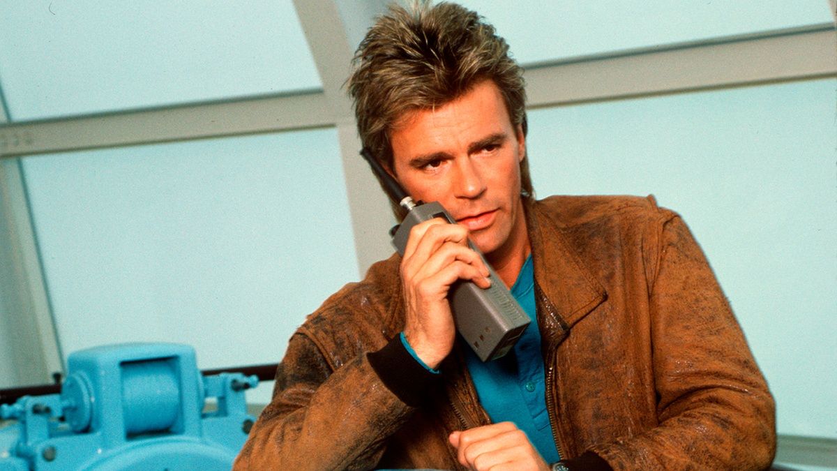 Richard Dean Anderson w serialu "MacGyver"