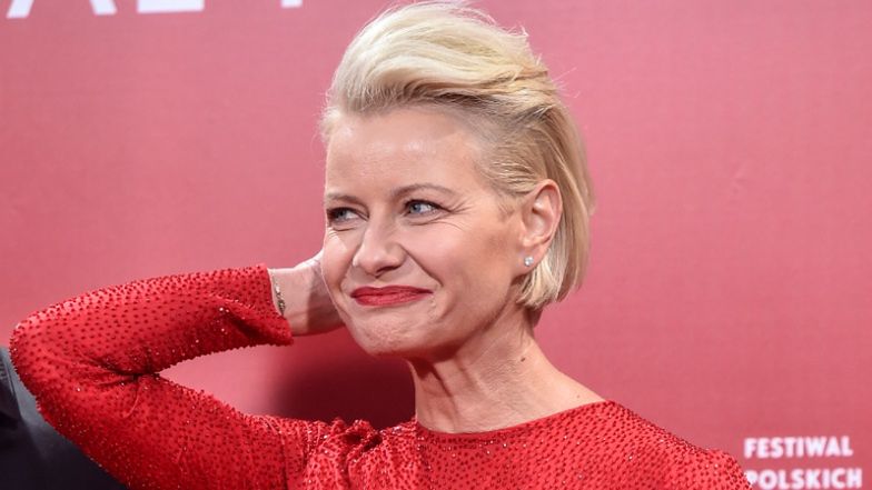 Małgorzata Kożuchowska zapozowała do zdjęcia z synem