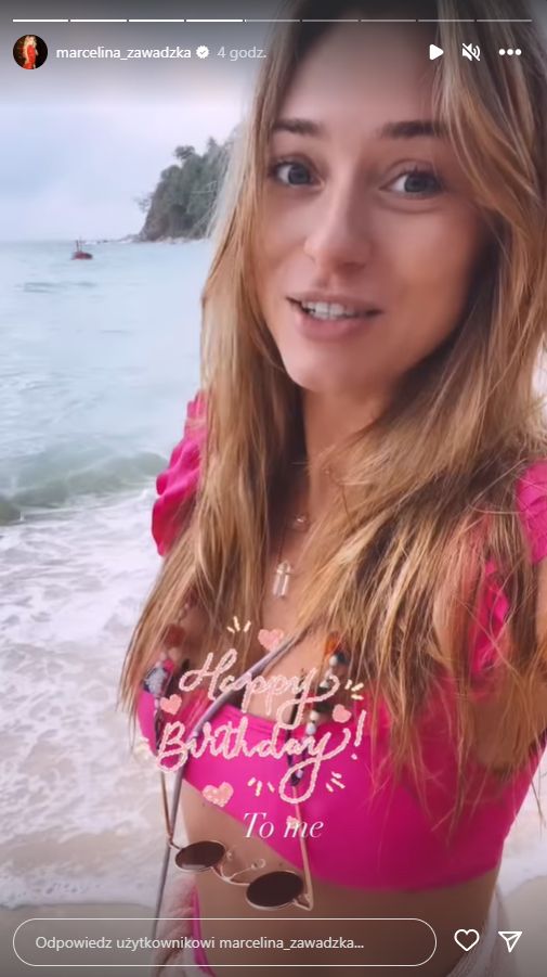Marcelina Zawadzka obchodzi urodziny 