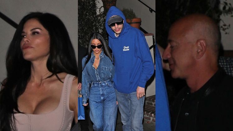Kim Kardashian na podwójnej randce z Jeffem Bezosem i jego narzeczoną