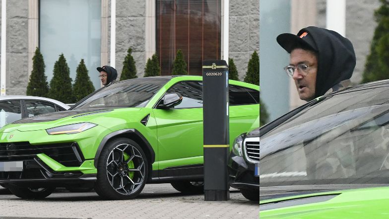 Kuba Wojewódzki wsiada do luksusowego lamborghini