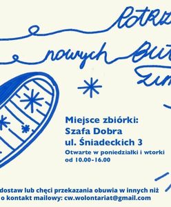 Благодійний збір зимового взуття у Кракові