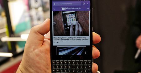 BlackBerry KEY2 LE: pierwsze wrażenia z IFA 2018