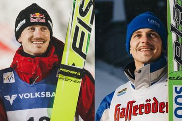 Adam Małysz i Bartłomiej Deklewa jako Małysz. 