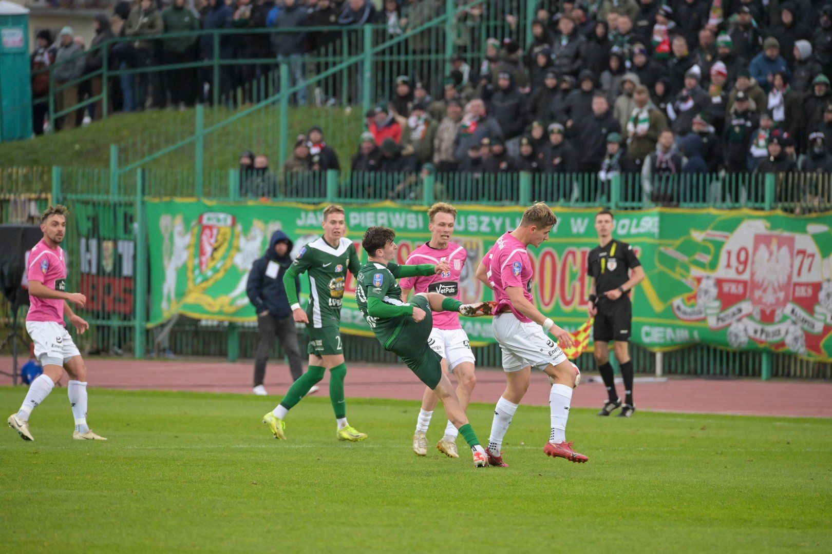 W meczu 1/16 STS Pucharu Polski Olimpia Grudziądz uległa 0:1 Śląskowi Wrocław. 