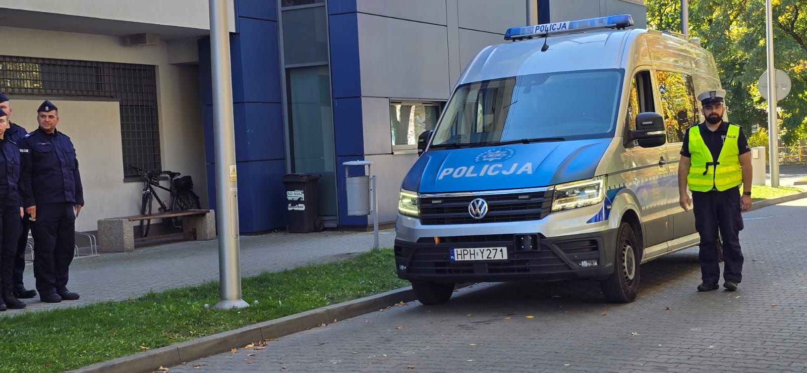 Hołd dla policjanta
