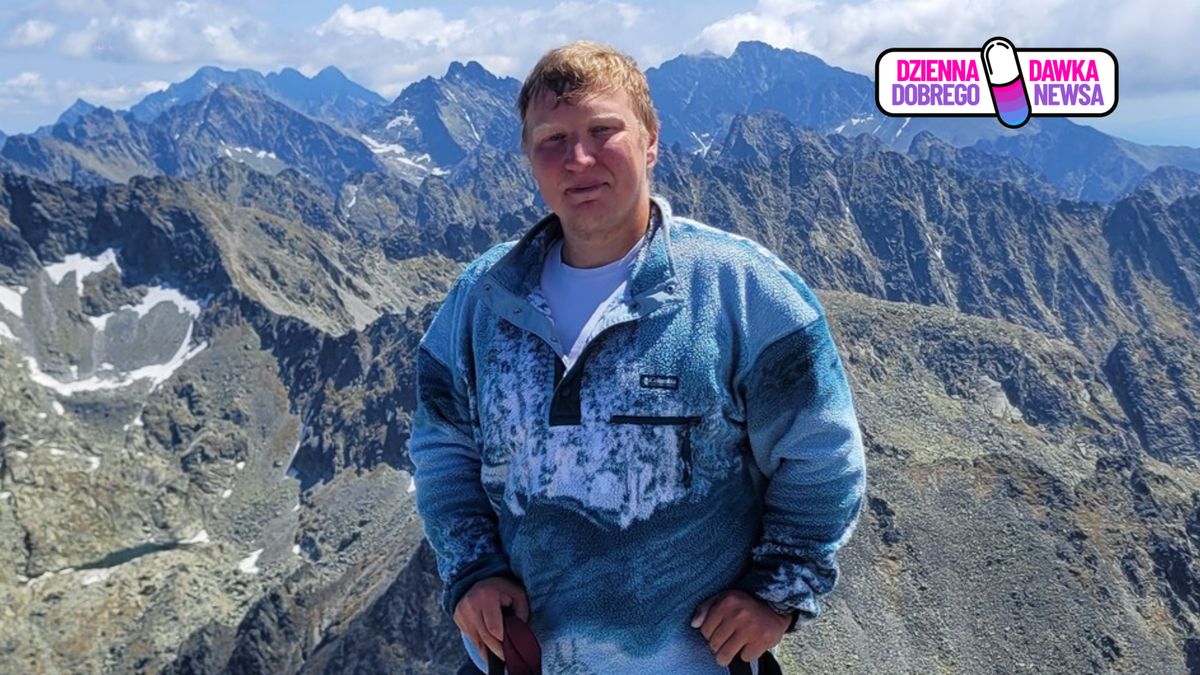 Jakub Chowaniak na Krywaniu.