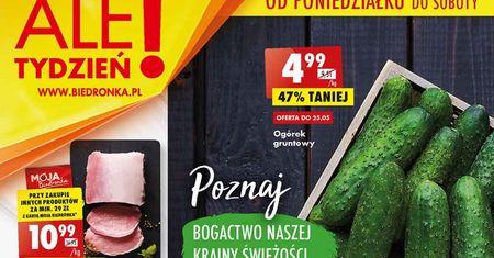 Biedronka nowa gazetka 23.05-28.05. Promocje Biedronka od poniedziałku 23 maja