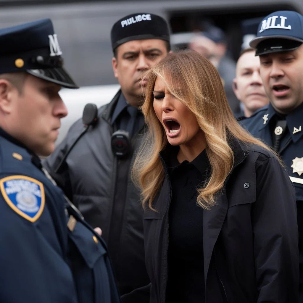 "Aresztowanie Donalda Trumpa" okiem Midjourney.