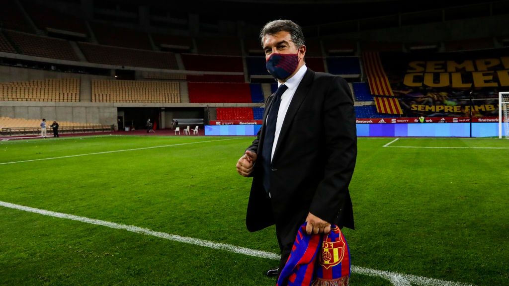 Na zdjęciu: Joan Laporta