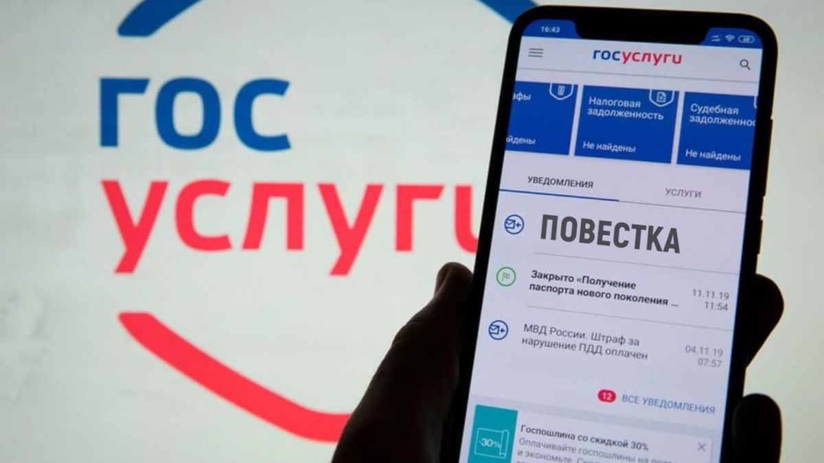 Screen z portalu usług państwowych i komunalnych