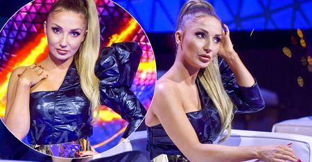 Sylwester Marzeń z Dwójką: Cleo "pobiła" Krzan. Odsłoniła dekolt, ale wszyscy patrzyli niżej