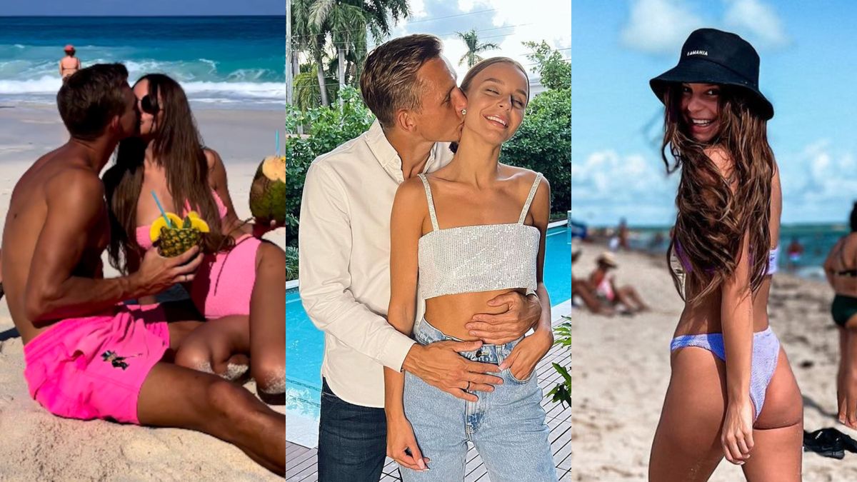 Jakub Rzeźniczak i Paulina Nowicka celebrują miesiąc miodowy na plaży. Romantycznie?