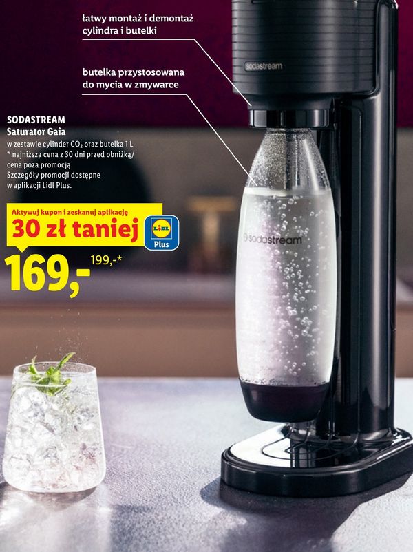 Promocja w Lidlu na SodaStream