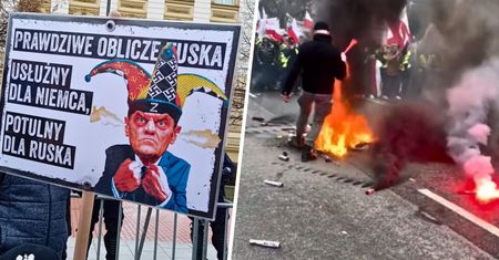 Wielkie emocje na proteście rolników w Warszawie. Policja starła się z protestującymi