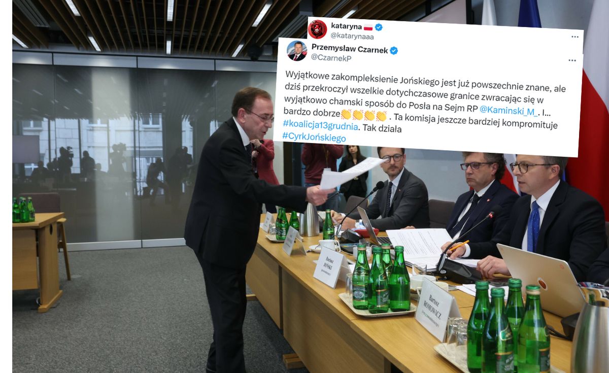 Lawina komentarzy w sieci po tym, jak Mariusz Kamiński opuścił (na kilka minut) posiedzenie komisji ds. wyborów kopertowych
