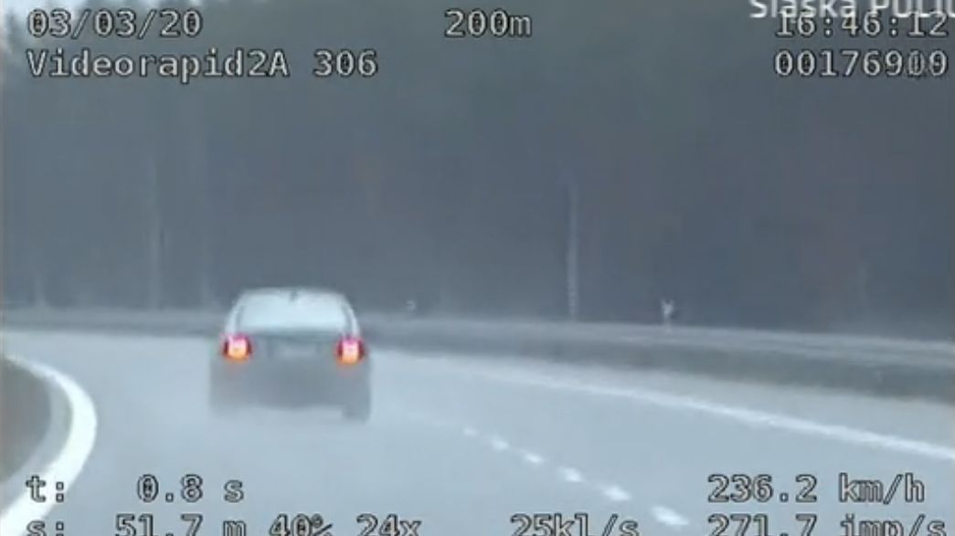 Kierowca BMW przekroczył prędkość o blisko 100 km/h