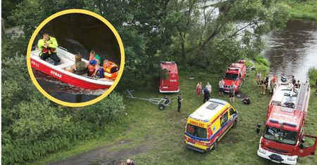 Zabrali niemowlę na kajaki. Chwile grozy na rzece Parsęta