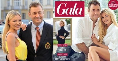 Już jest okładka "Gali" z Jackiem Rozenkiem i Roxi Gąską! Poznajecie?