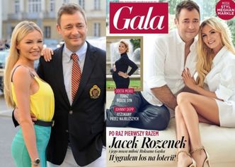 Już jest okładka "Gali" z Jackiem Rozenkiem i Roxi Gąską! Poznajecie?