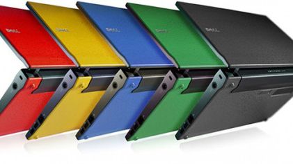 Laptop w kolorach tęczy 1