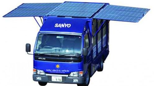 Elektryczna ciężarówka od Sanyo 1