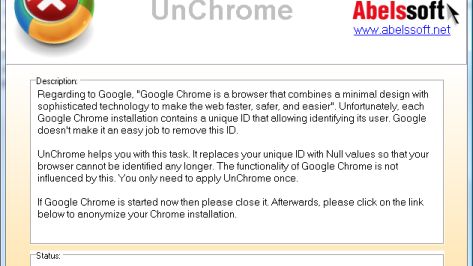 Boisz się, że Google cię śledzi? Zainstaluj UnChrome 1