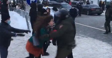 Protesty po zatrzymaniu Nawalnego. Rosyjskie służby w akcji