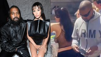 Kanye West "przyłapany" na Majorce z żoną i jej SIOSTRĄ. ODMIENIONA Bianca Censori miała na sobie prześwitujący top