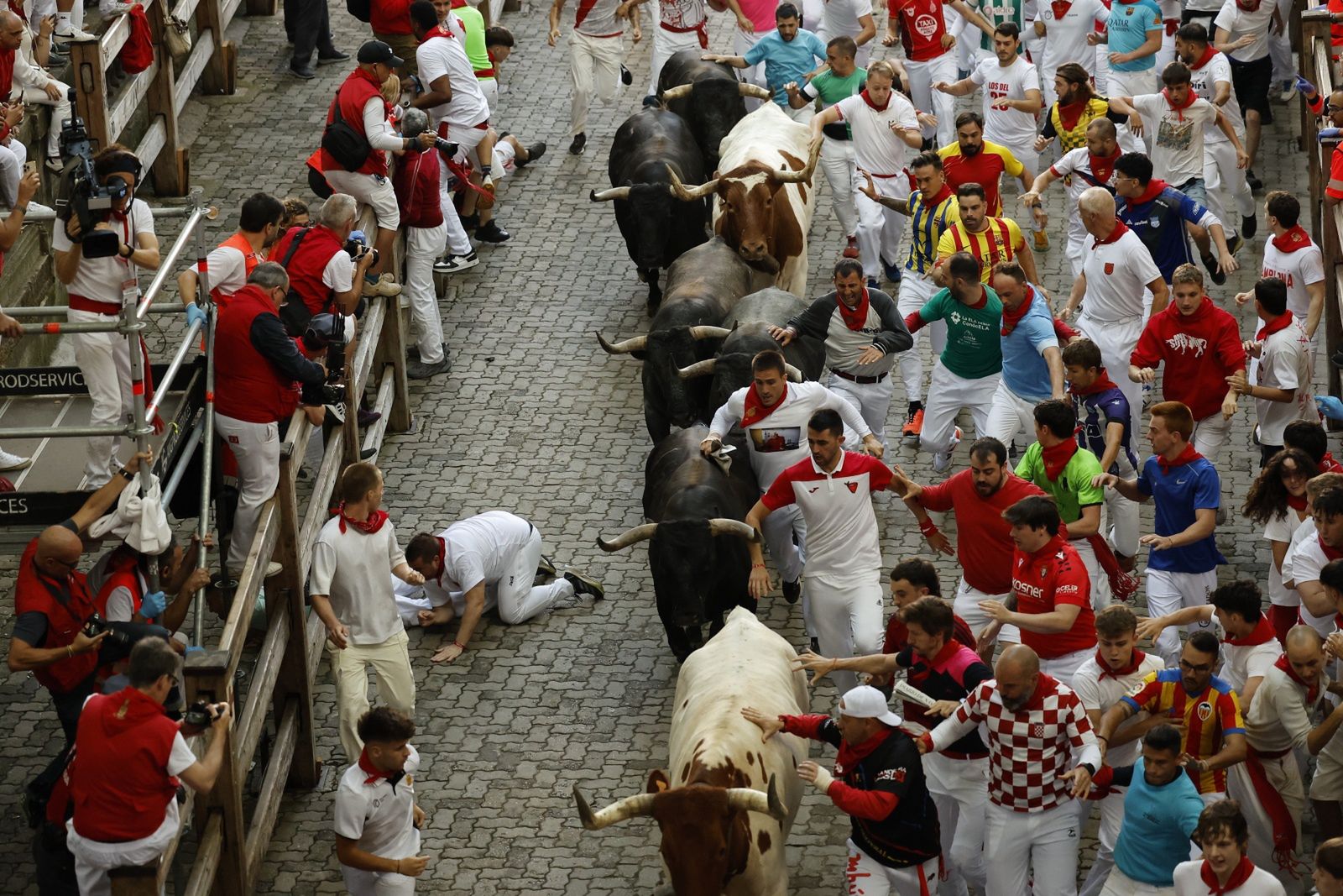 Festiwal w Pampelunie przyciąga tłumy