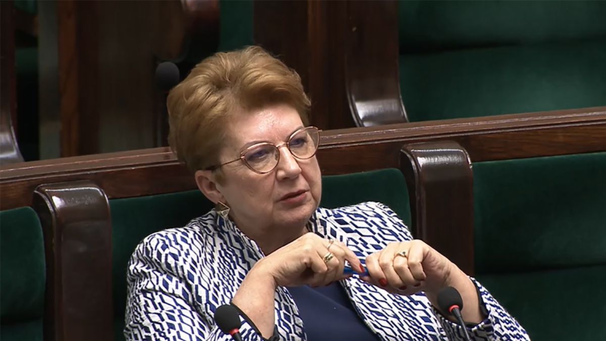 Posłanka PiS Teresa Wargocka odpowiedziała posłowi PO Tomaszowi Szymańskiemu