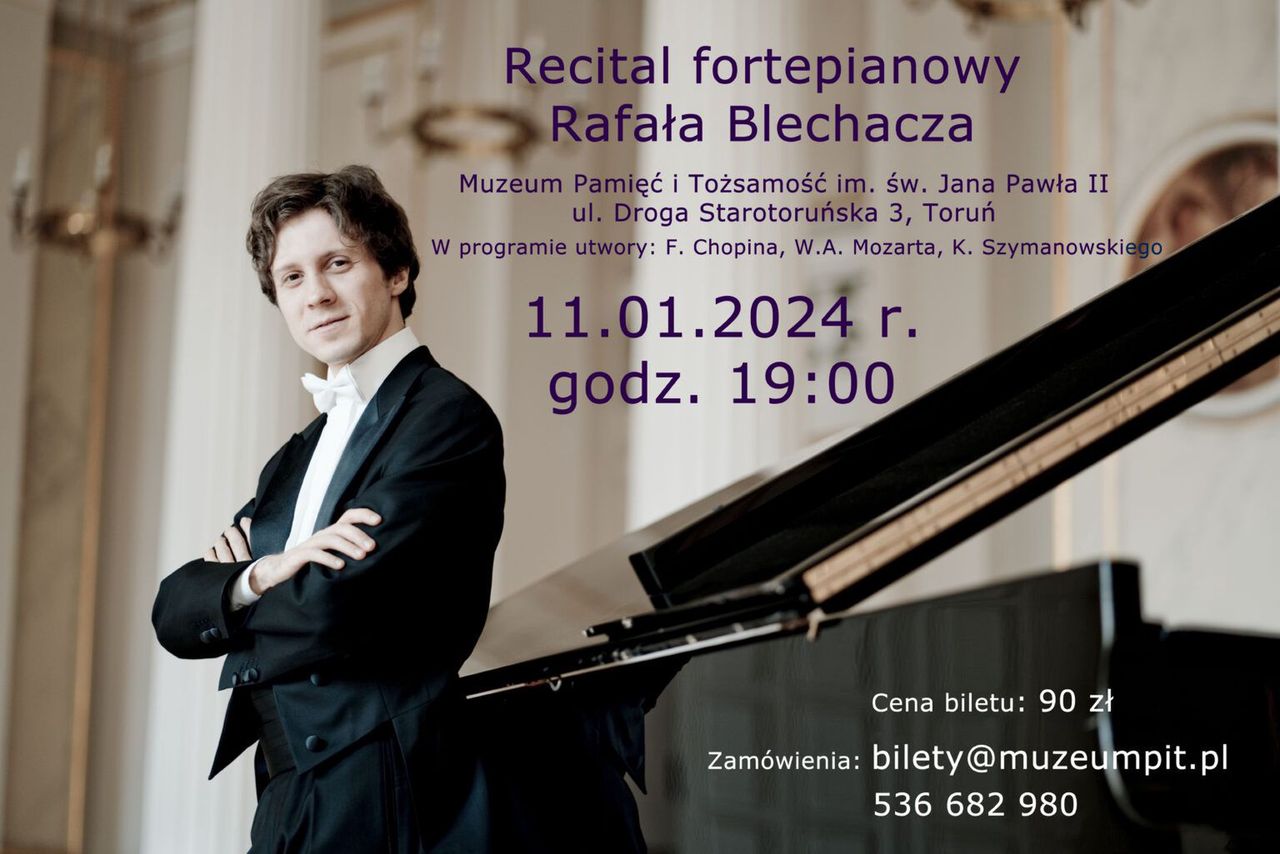 Recital Blechacza w Toruniu